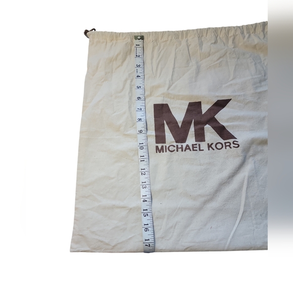 Michael Kors Grayson Sm Satchel Pale Gold Coated Monogram 30S11GYS1Z - Picture 10 of 11